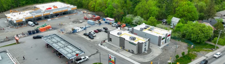 Aerial view of Arnprior Gate Centre